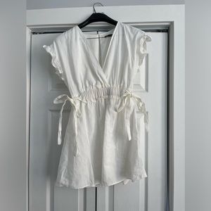 Short white Zara dress